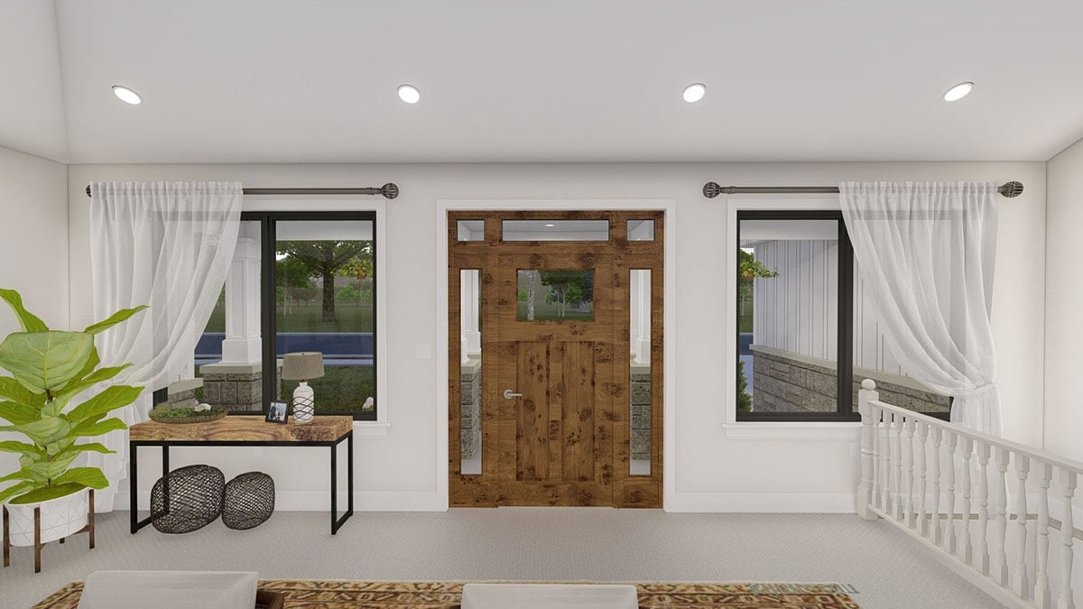Inviting Entryway with Abundant Natural Light