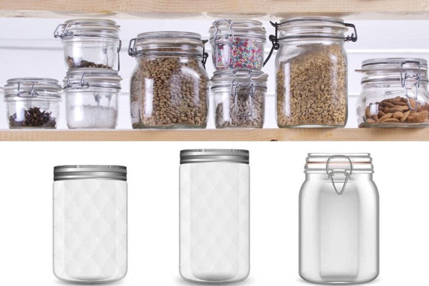 Mason Jar Sizes (Illustrated Guide)