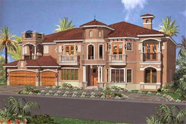 10 Outstanding 7-Bedroom House Plans (Collection)