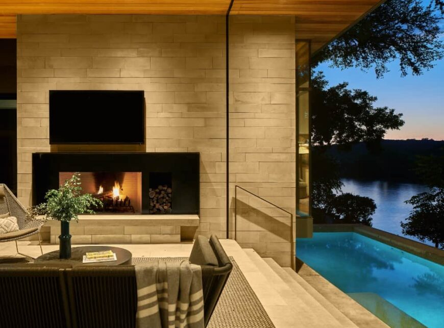 A Vintage Lake Austin Home with a Hexagon View by LaRue Architects ...