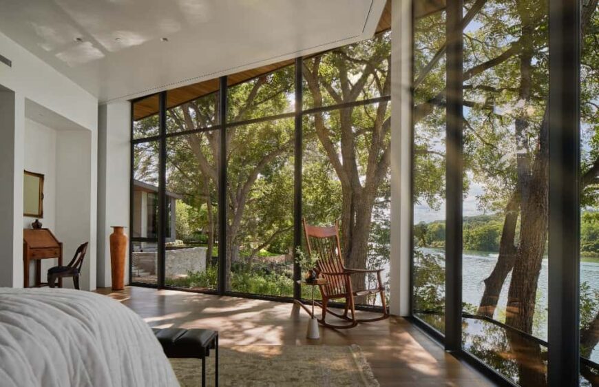 A Vintage Lake Austin Home with a Hexagon View by LaRue Architects ...
