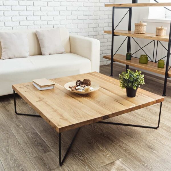 Square vs. Rectangle Coffee Table
