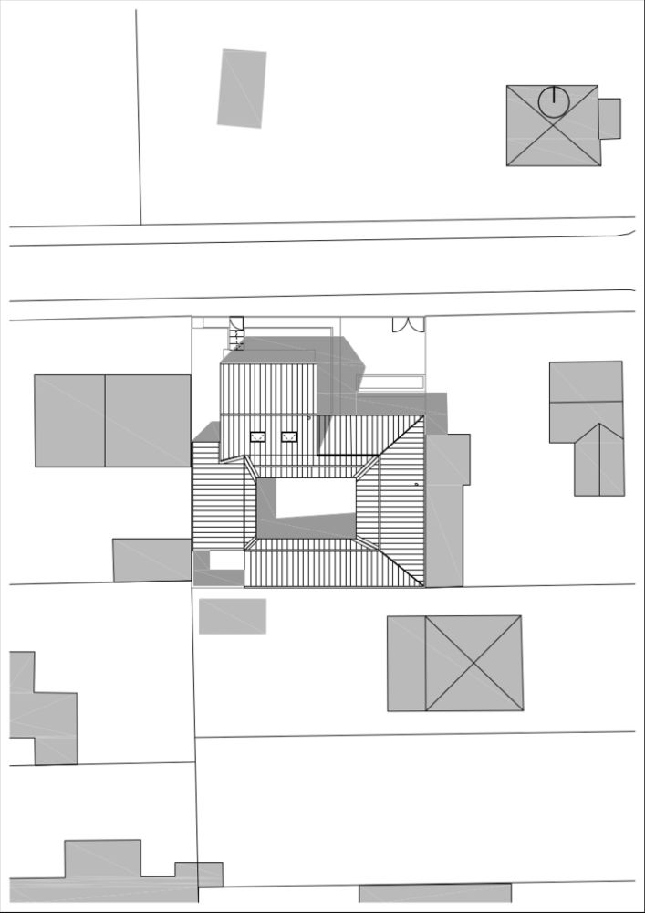 House in the garden roof floor plan.