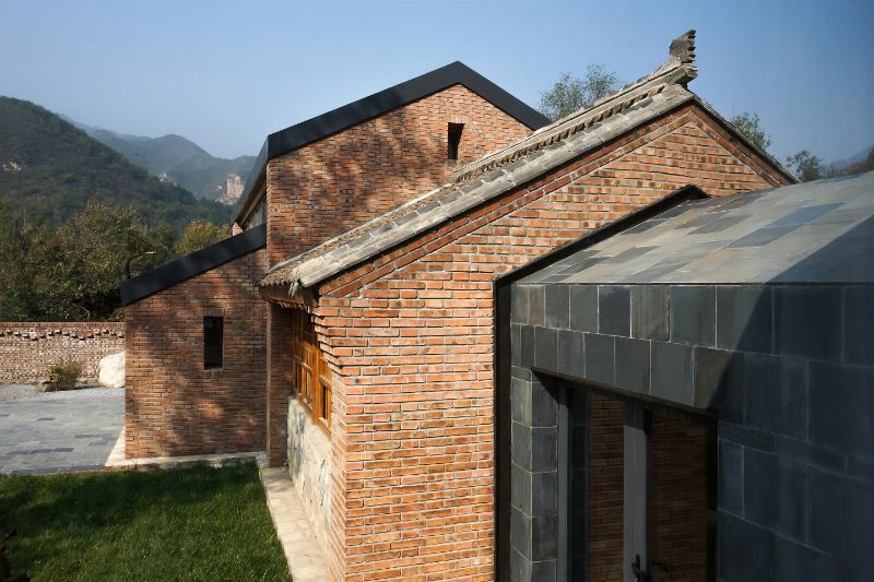 Yanqing residential house exterior.