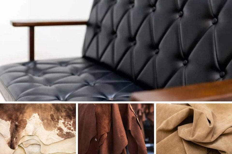 7 Different Types of Leather for Furniture