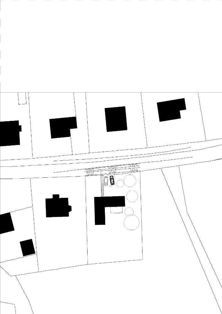 House for a photographer site plan.