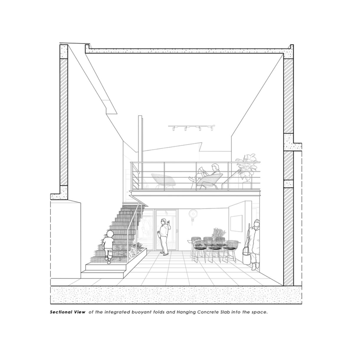 Buoyant Hue House slab plan.