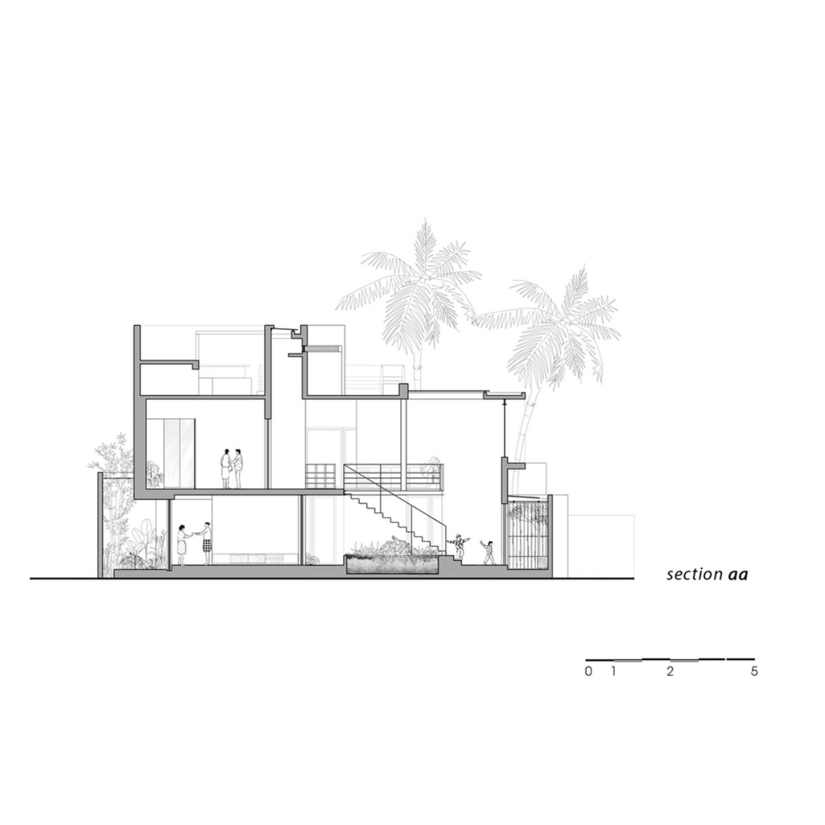 Buoyant Hue House section a.