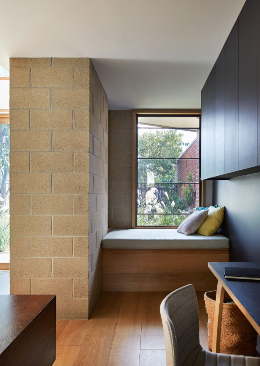 The study area with resting corner that can also be utilized as a common bed area.
