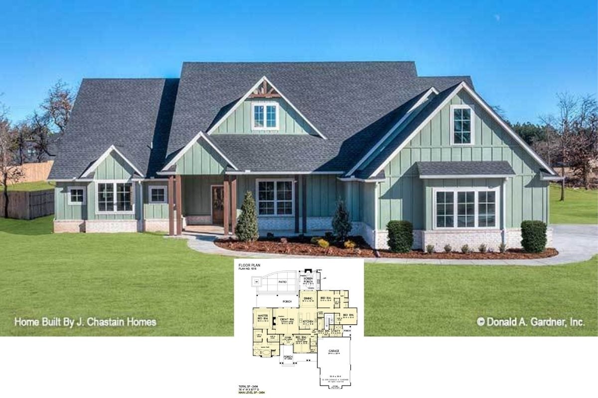 Step Inside The Stunning 2,494 Sq. Ft. 4-Bedroom Thurman Farmhouse with Bonus Room Above the Garage (Don’t Miss This Floor Plan)