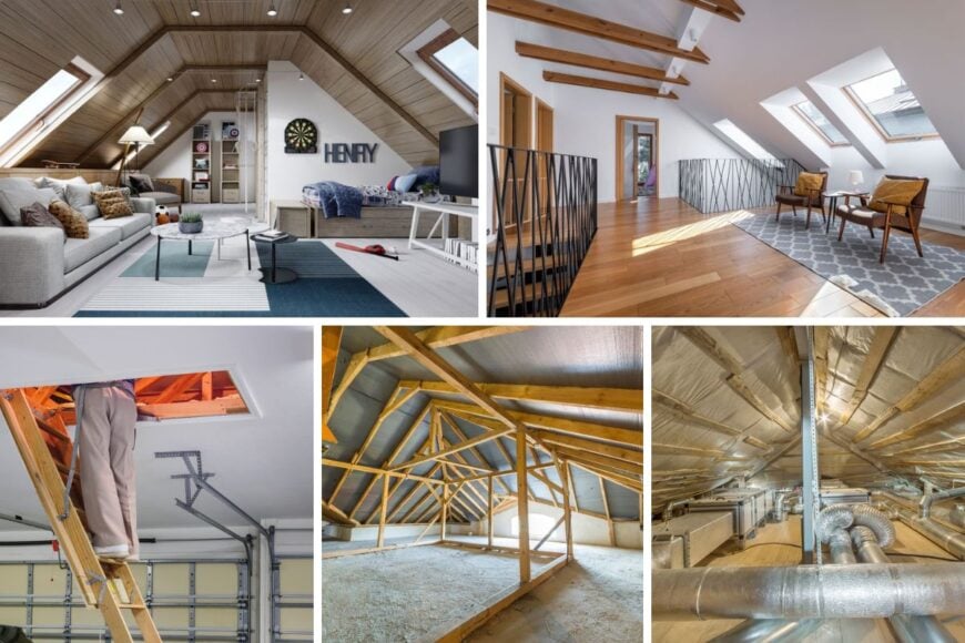 10 Different Types of Attics