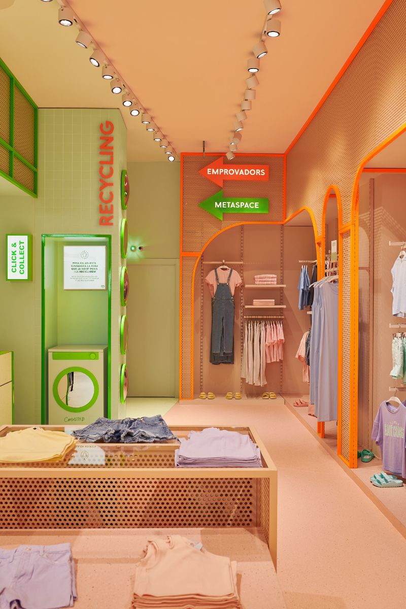 The washing machine will help teens to recycle your old clothes.