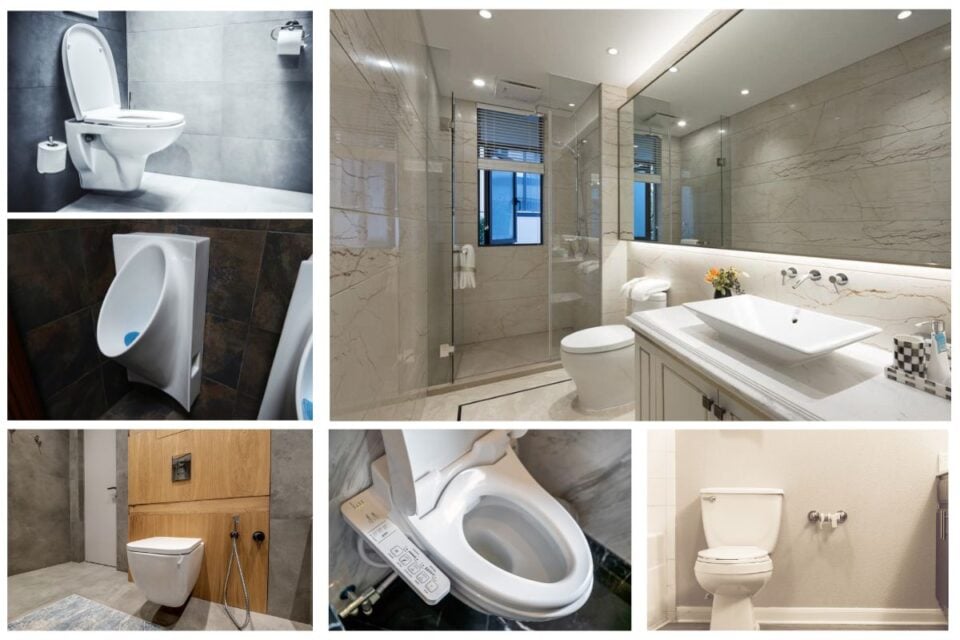 25 Toilet Types & Options for Your Bathroom (Extensive Buying Guide)