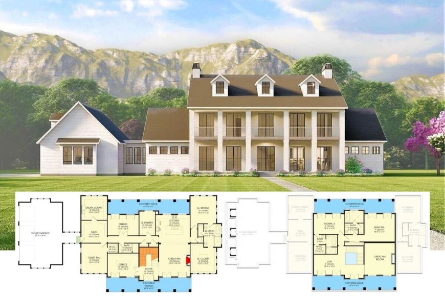 Colonial Style House Floor Plans – Page 2 – Home Stratosphere