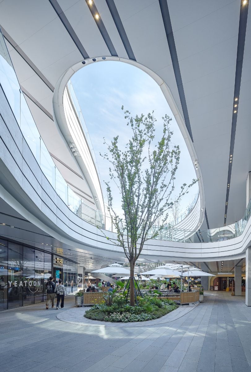 Shanghai Suhe MixC World New Urban Green Land Blends heritage, culture and retail by Kokaistudios.