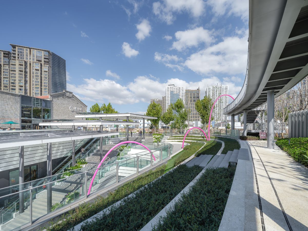 Shanghai Suhe MixC World New Urban Green Land Blends heritage, culture and retail by Kokaistudios.