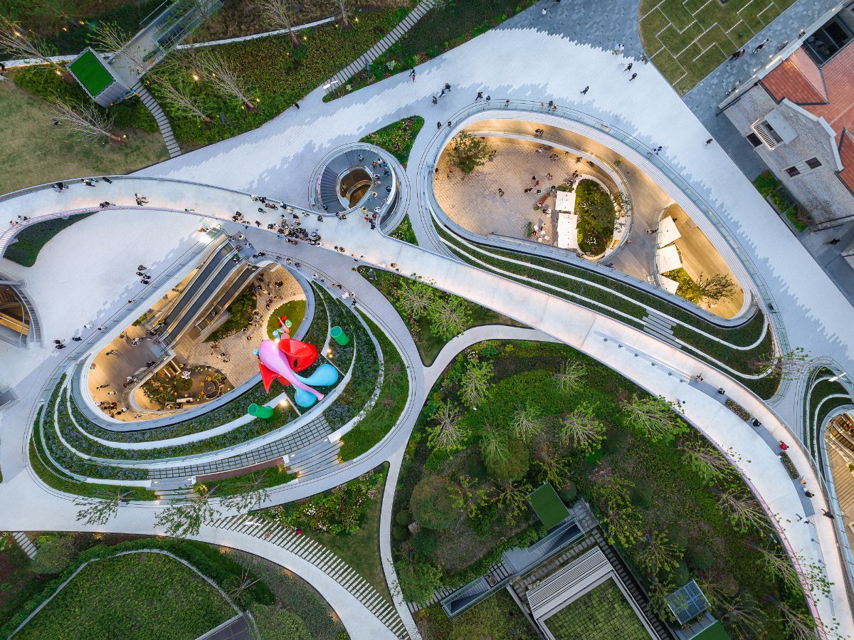 Shanghai Suhe MixC World New Urban Green Land Blends heritage, culture and retail by Kokaistudios.