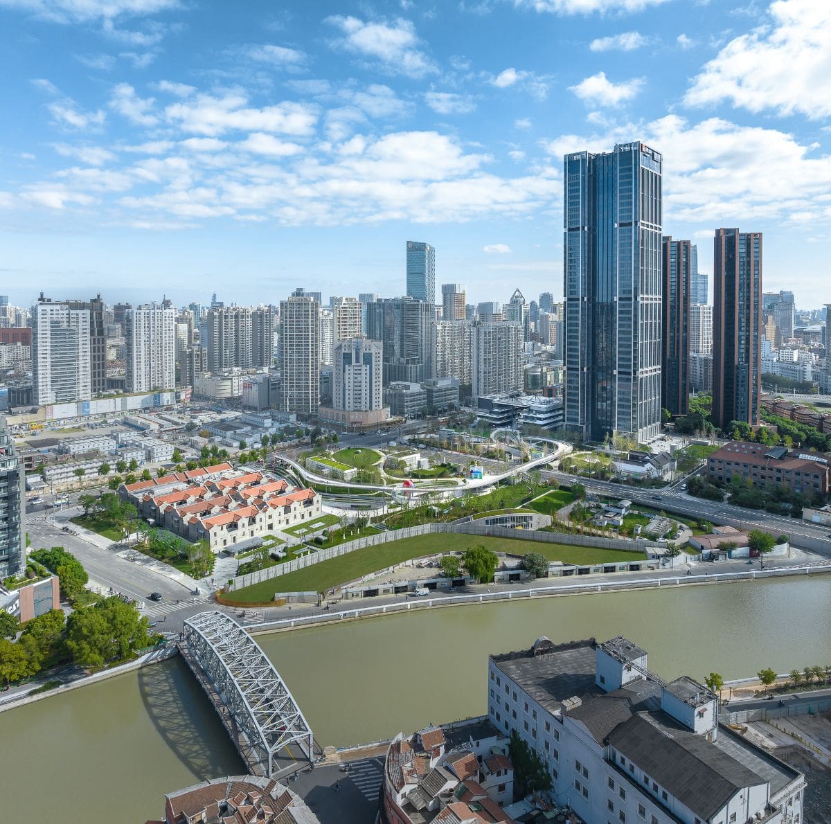 Shanghai Suhe MixC World New Urban Green Land Blends heritage, culture and retail by Kokaistudios.