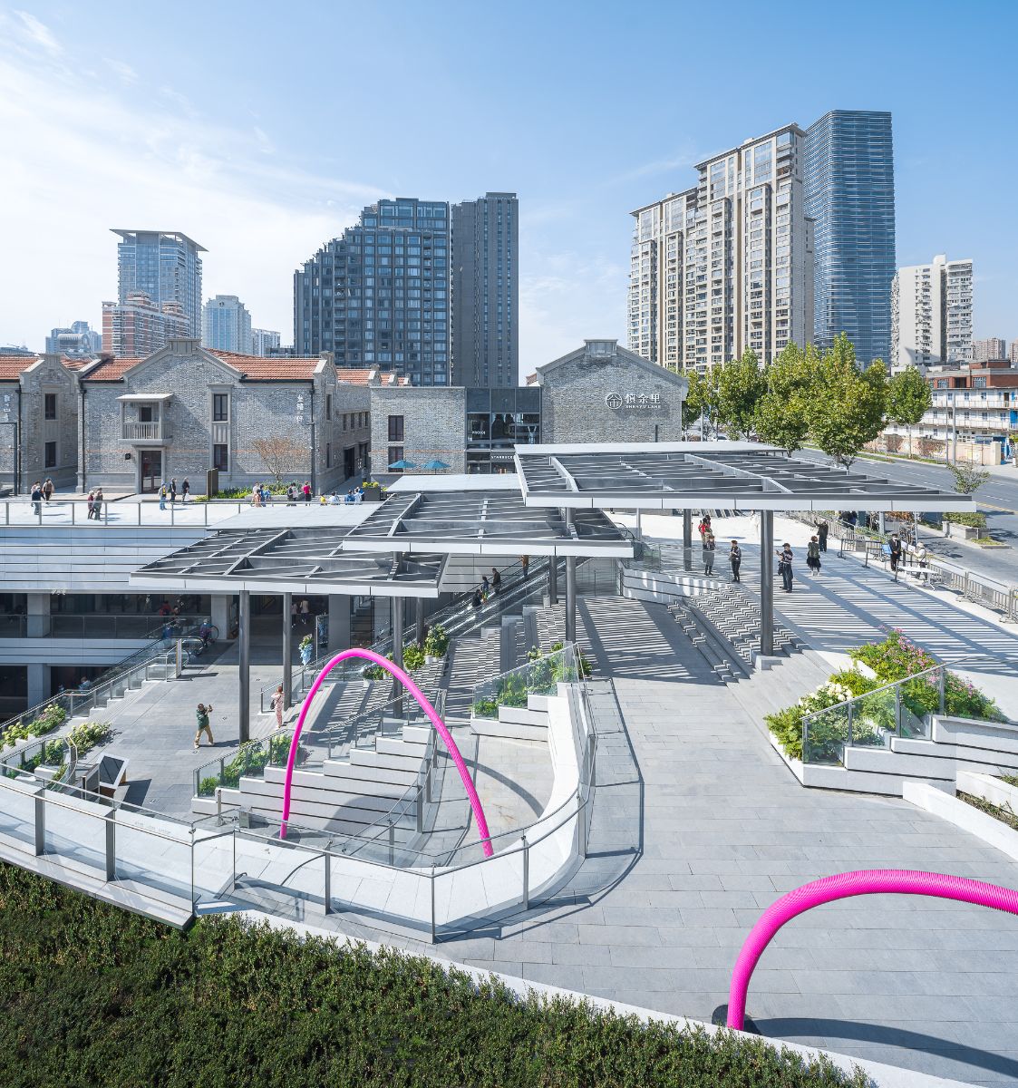 Shanghai Suhe MixC World New Urban Green Land Blends heritage, culture and retail by Kokaistudios.