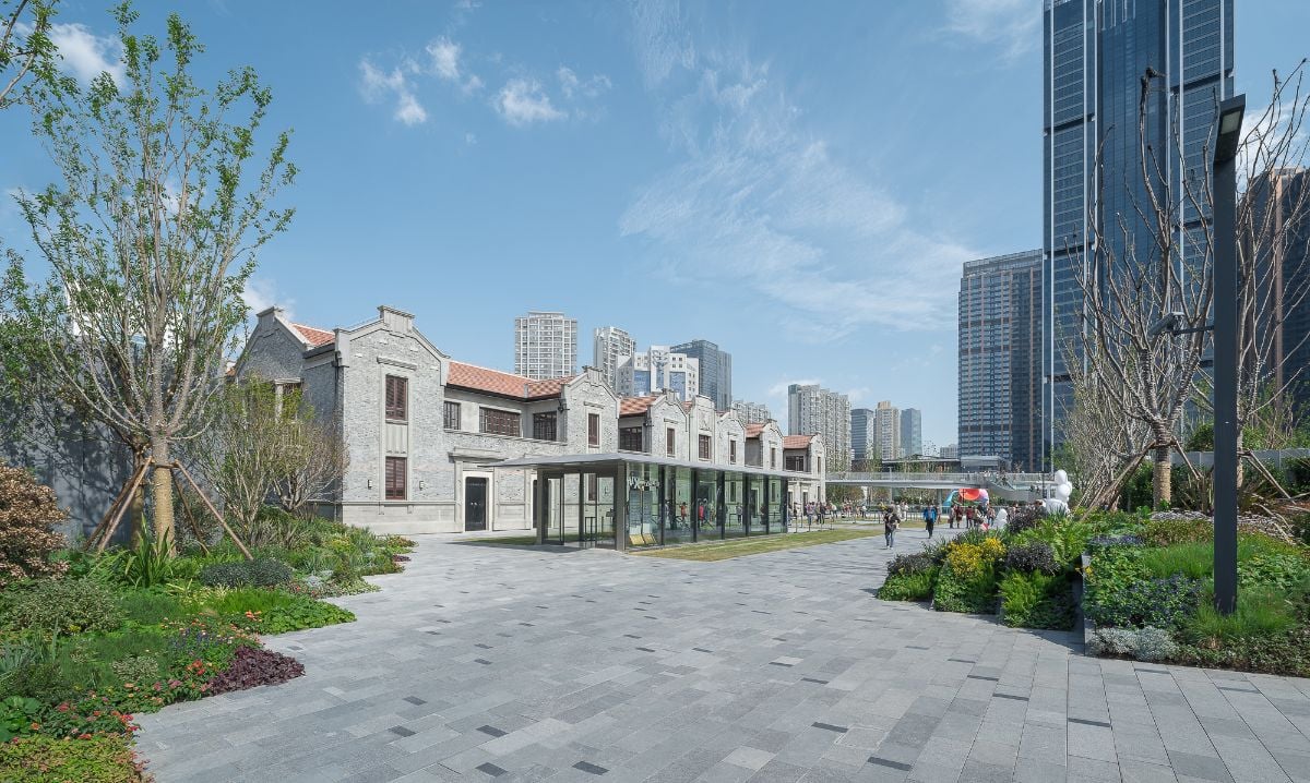 Shanghai Suhe MixC World New Urban Green Land Blends heritage, culture and retail by Kokaistudios.