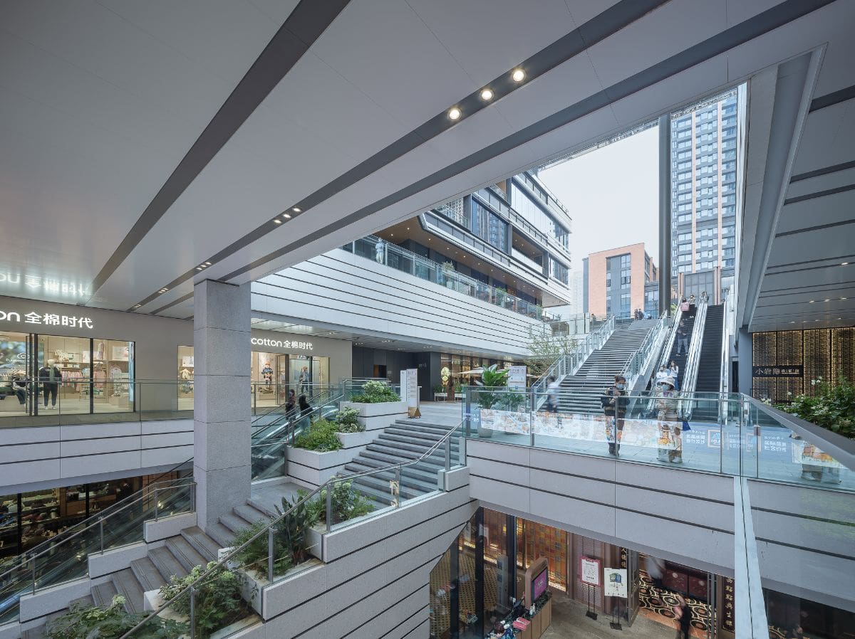 Shanghai Suhe MixC World New Urban Green Land Blends heritage, culture and retail by Kokaistudios.
