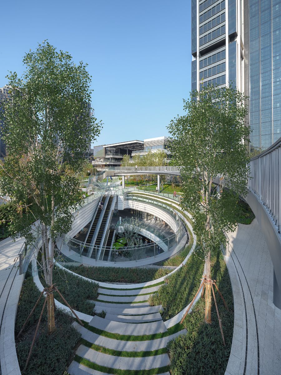 Shanghai Suhe MixC World New Urban Green Land Blends heritage, culture and retail by Kokaistudios.