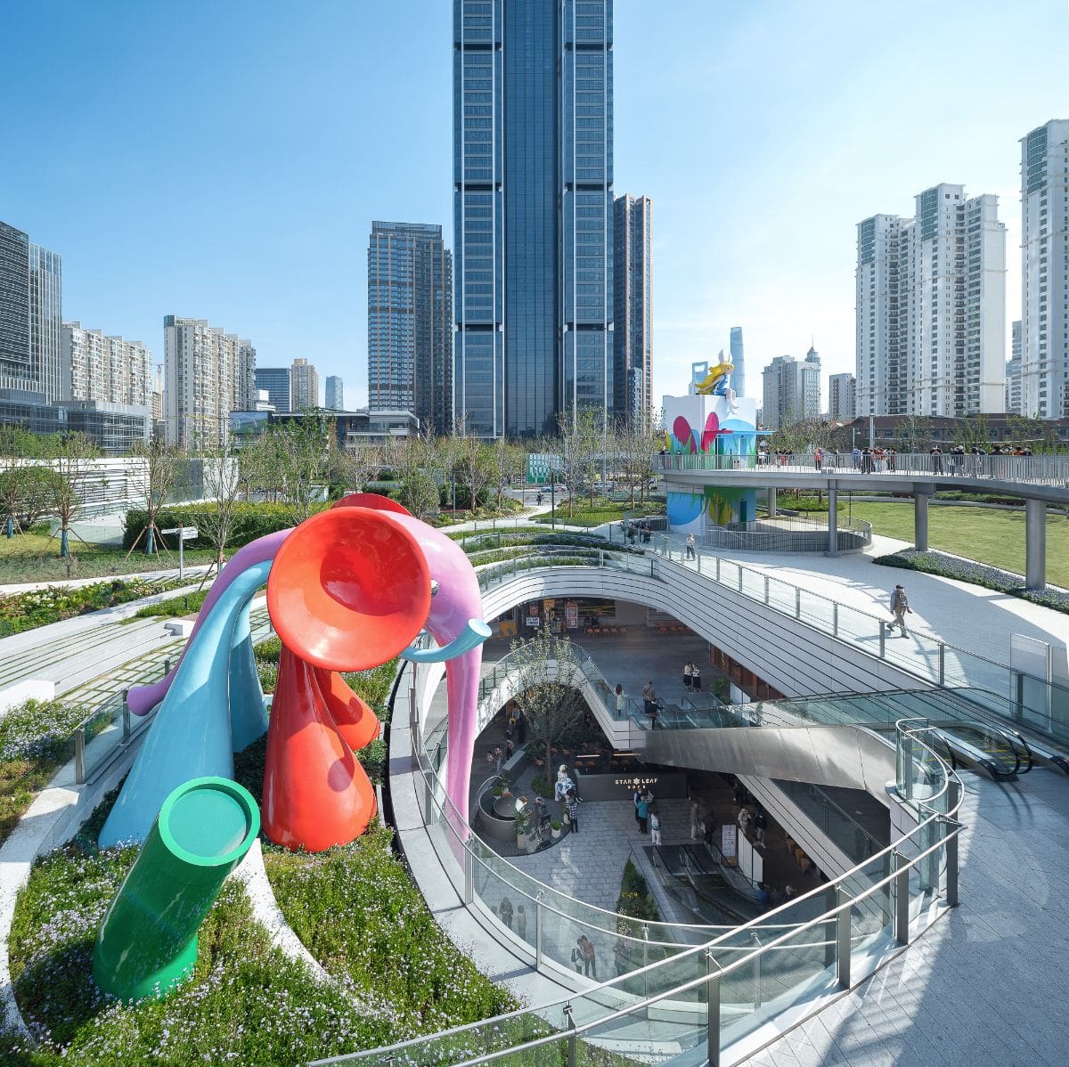 Shanghai Suhe MixC World New Urban Green Land Blends heritage, culture and retail by Kokaistudios.