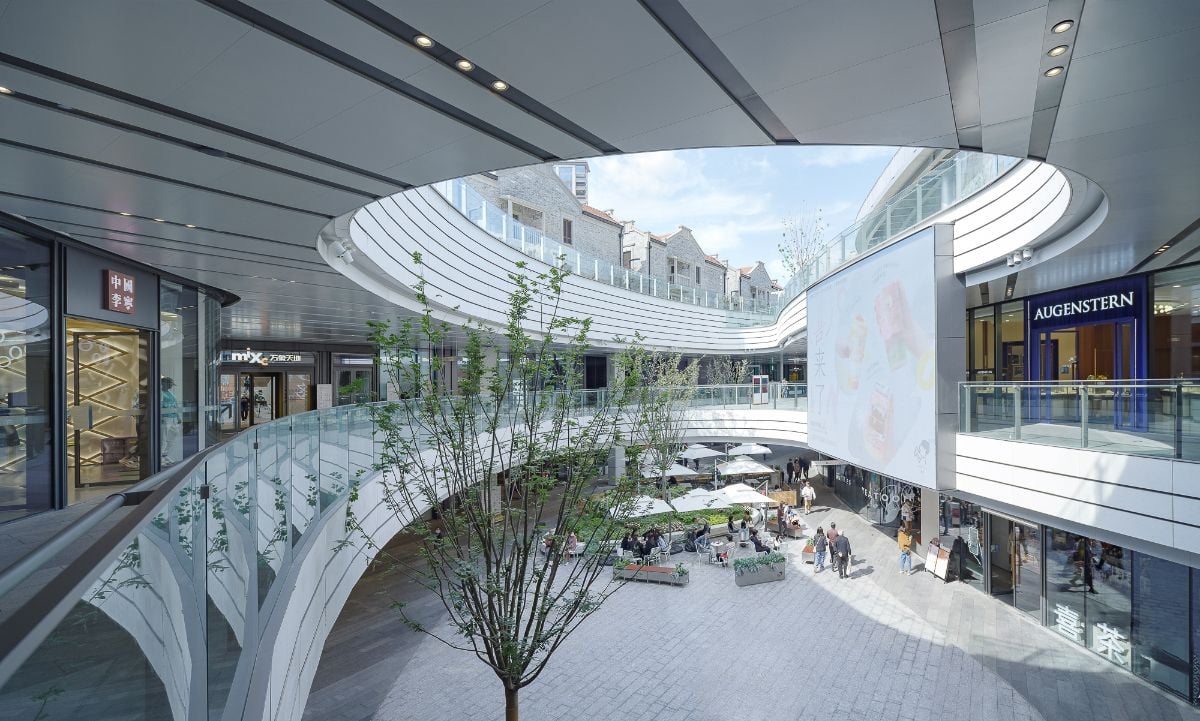 Shanghai Suhe MixC World New Urban Green Land Blends heritage, culture and retail by Kokaistudios.