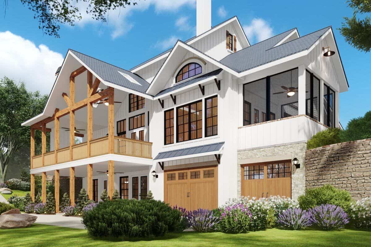 Step Inside This Stunning 4-Bedroom Modern Farmhouse with Expansive ...