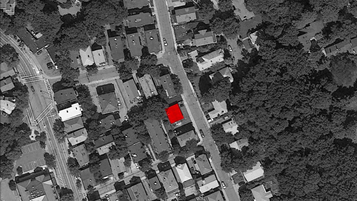 Site plan of Cyclopean House