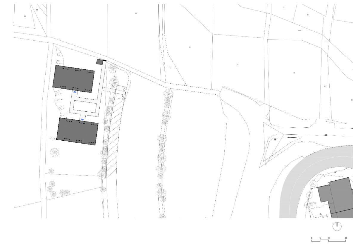 House location plan.