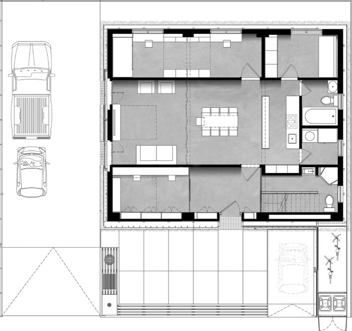 Cyclopean house Plan