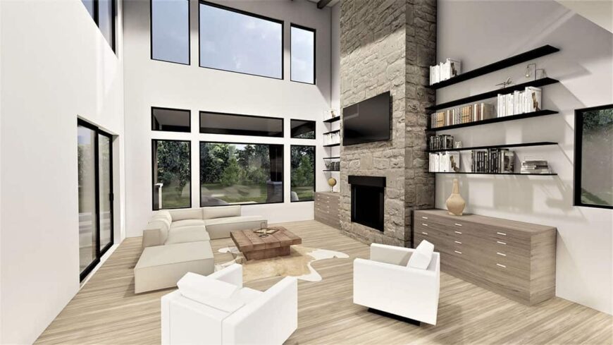 Step Inside This Compelling 4-Bedroom, 2,538 Sq. Ft. Contemporary Home ...