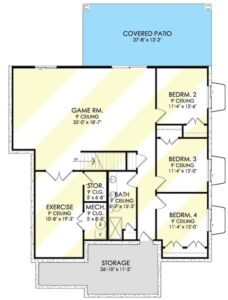 Traditional Two-Story 4-Bedroom Rambler Style Home with Open Concept ...