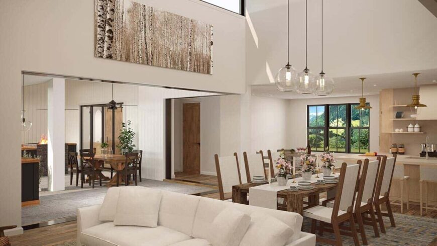 Step Inside This Stunning 4-Bedroom Modern Farmhouse with Expansive ...