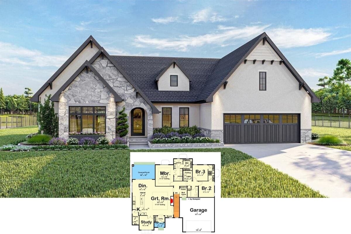 Step Inside This Inviting 1,984 Sq. Ft. 5-Bedroom Modern Craftsman with Flexible Living Area (Must-See Floor Plan)