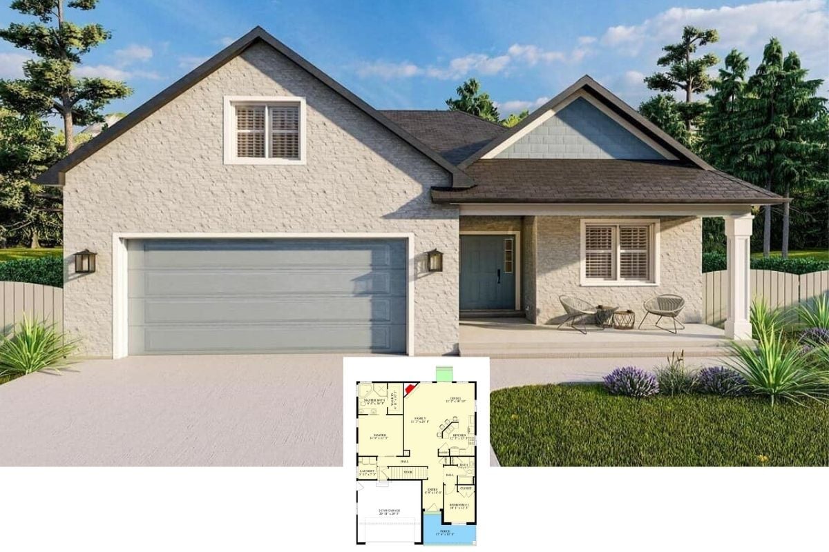 Step Inside This Perfectly Crafted 5-Bedroom Craftsman Home with 1,545 Sq. Ft. of Versatility and Style (See the Detailed Floor Plan Layout)