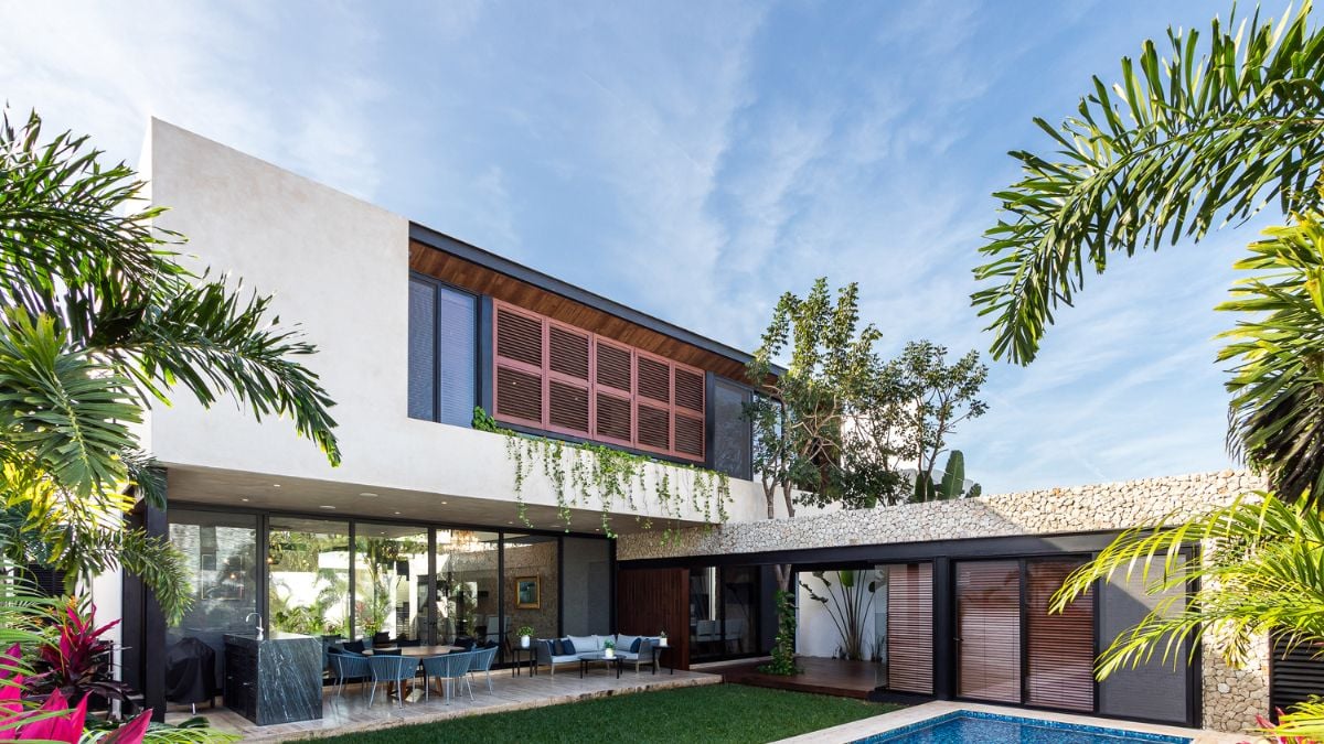 The bright sunshine highlights the natural beauty of the outdoor surroundings.