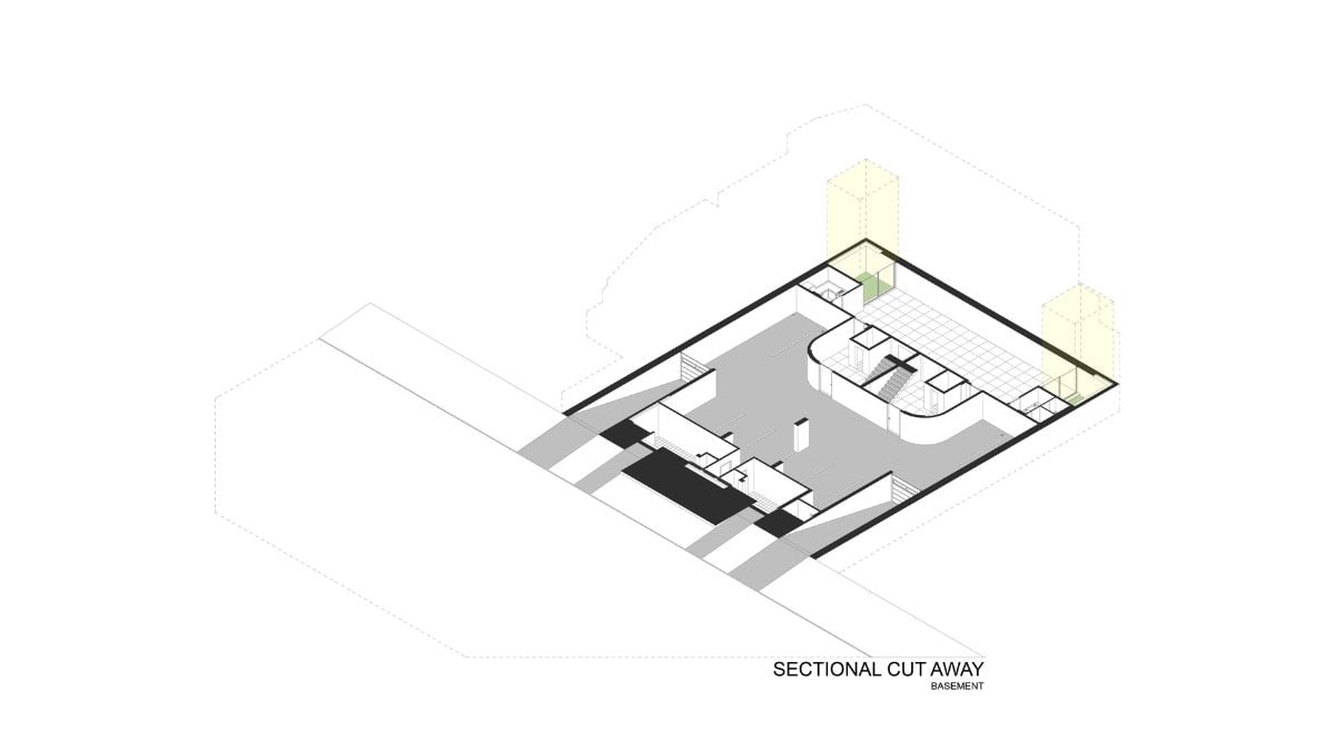Basement: Sectional Cut Away