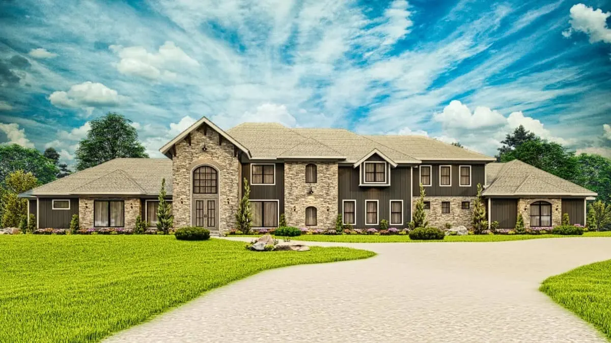 10 Outstanding 7-Bedroom House Plans (Collection)