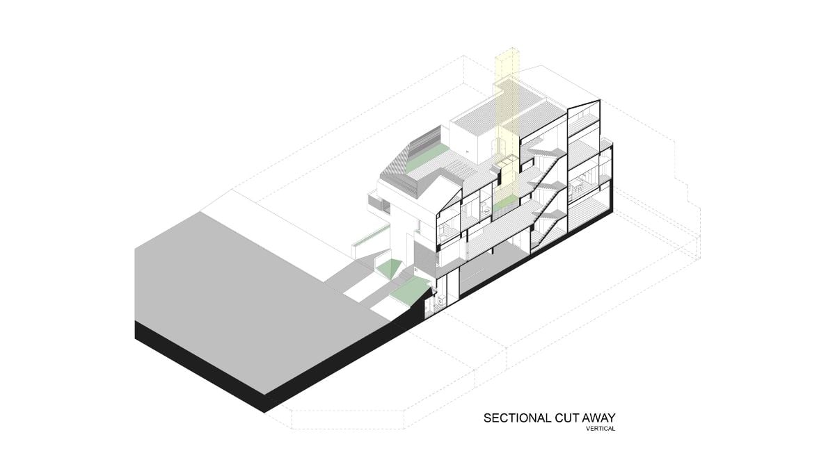 Sectional Cut Away: Vertical