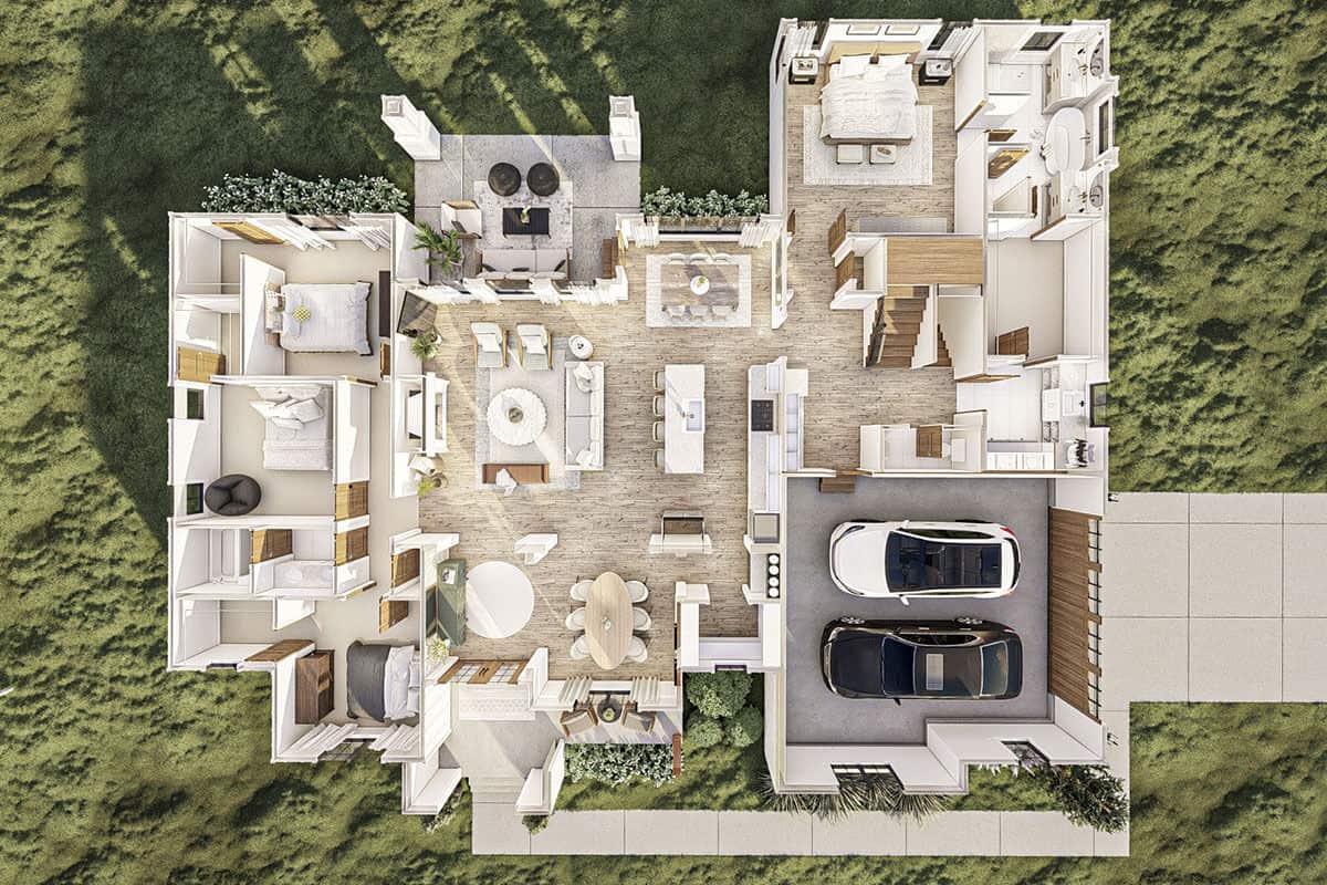 3D floor plan