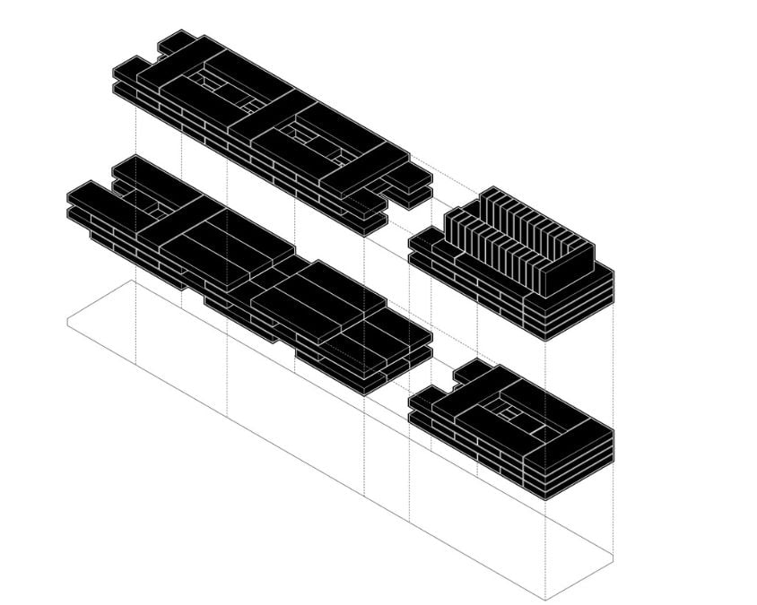 Illustration of the Brick wall orientation.