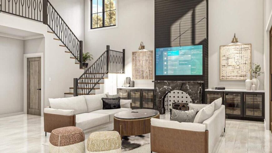 Discover Stylish Farmhouse Refinement in This Spacious 4-Bedroom ...
