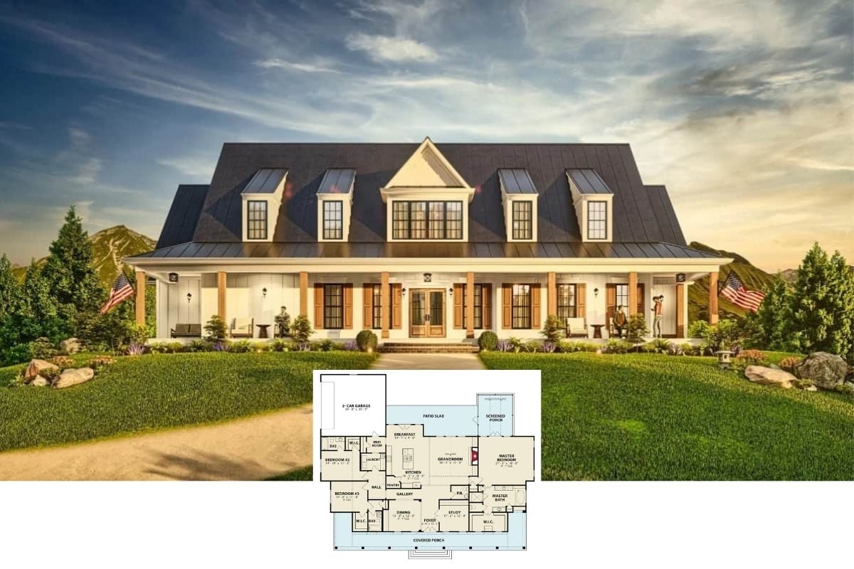 Discover Timeless Southern Charm in This Spacious 2,845 Sq. Ft. 3-Bedroom Retreat (Must-See Floor Plan)