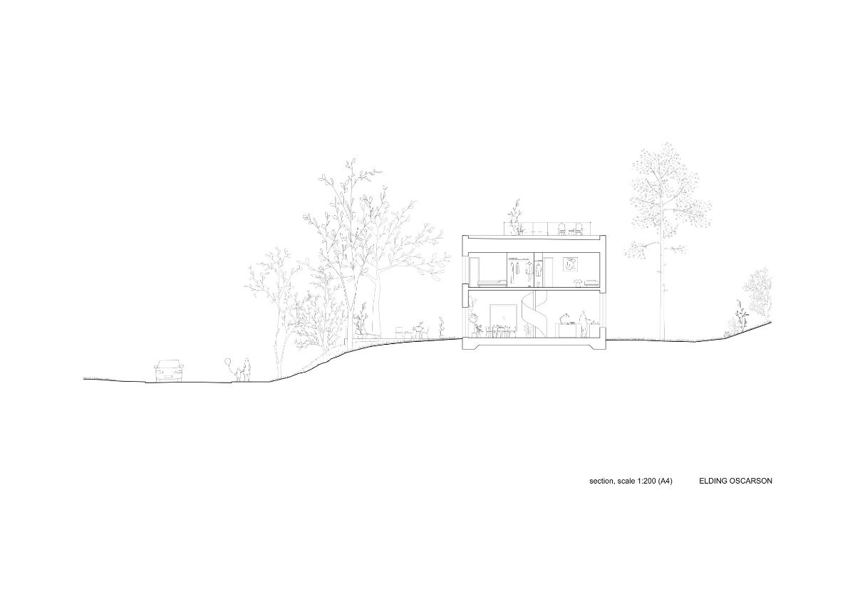 The section 1 of the Gallery house.