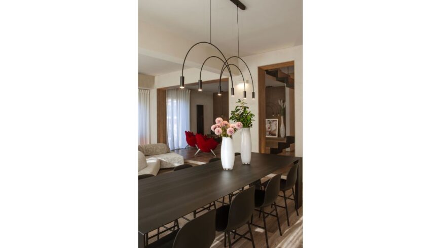 Illustration of Textured Walls Penthouse Apartment