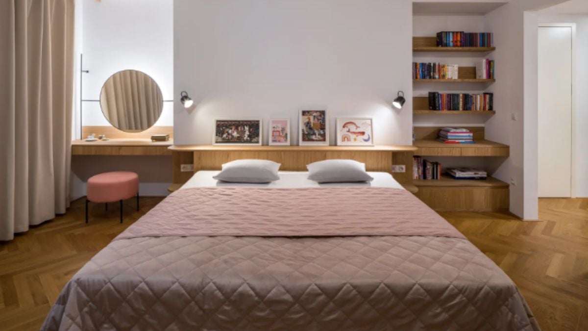 Welcome home master's bedroom.