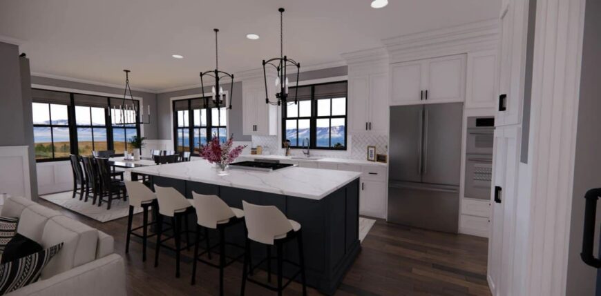 Experience Timeless Craftsman Charm with 3-Bedroom, Spacious Garages ...