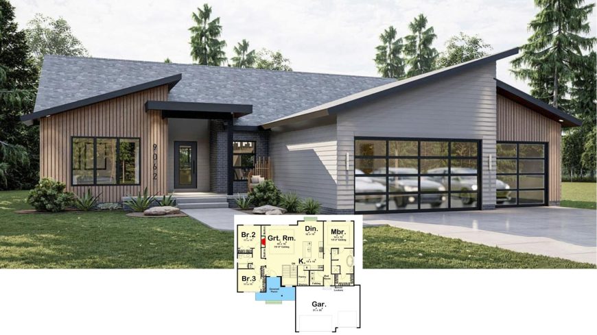 Mid-Century Modern House Plans & Floor Plans – Page 2 – Home Stratosphere